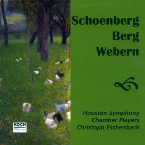 Album cover art for Schoenberg - Berg - Webern
