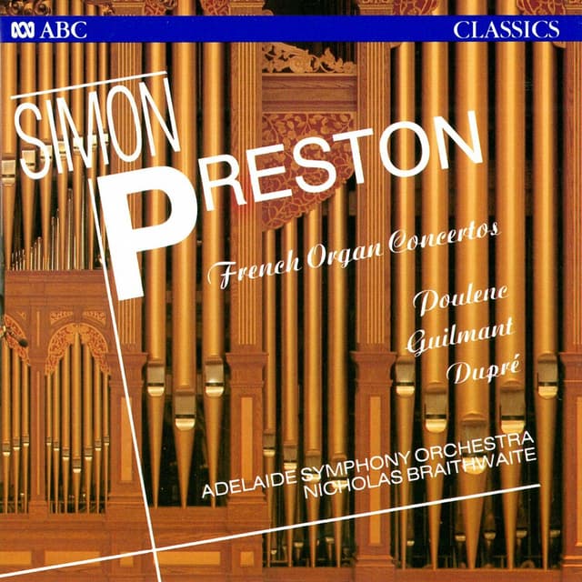 Album cover art for French Organ Concertos