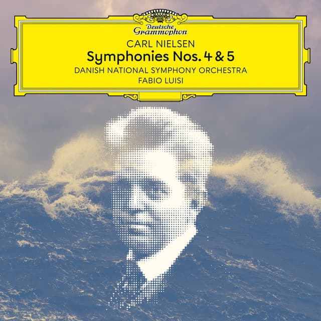 Album cover art for Nielsen: Symphonies Nos. 4 & 5