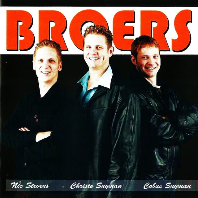 Album cover art for Broers