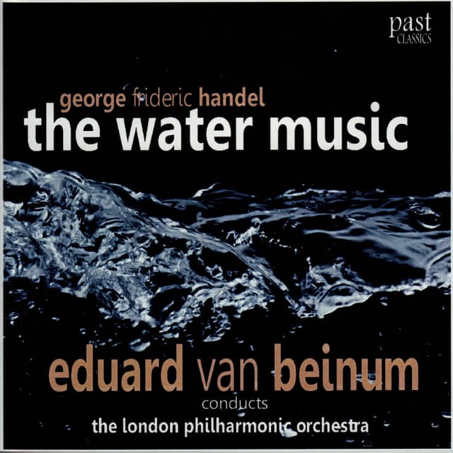 Album cover art for Handel: The Water Music