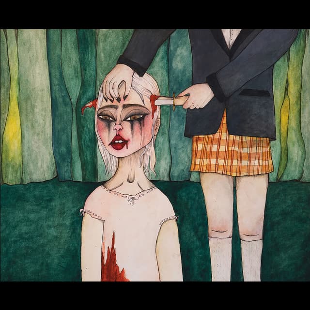 Album cover art for Exploding Trees & Airplane Screams