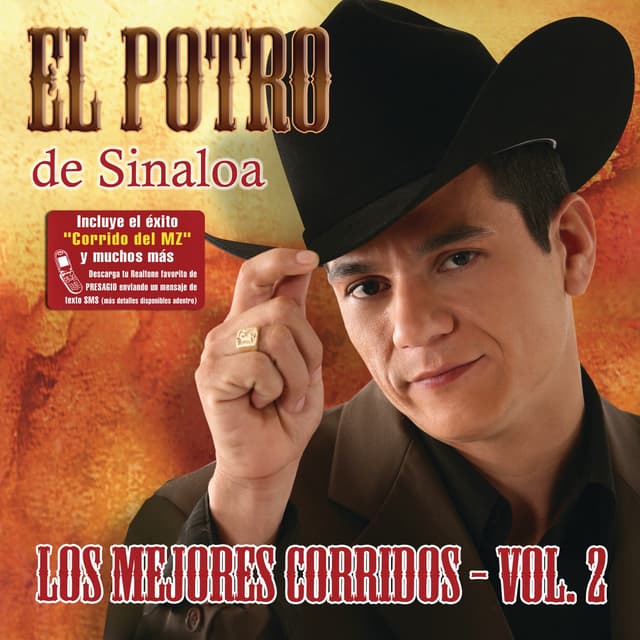 Album cover art for Los Mejores Corridos Vol. 2
