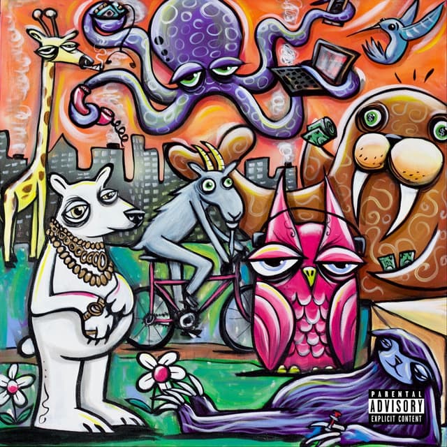 Album cover art for Complex Animals