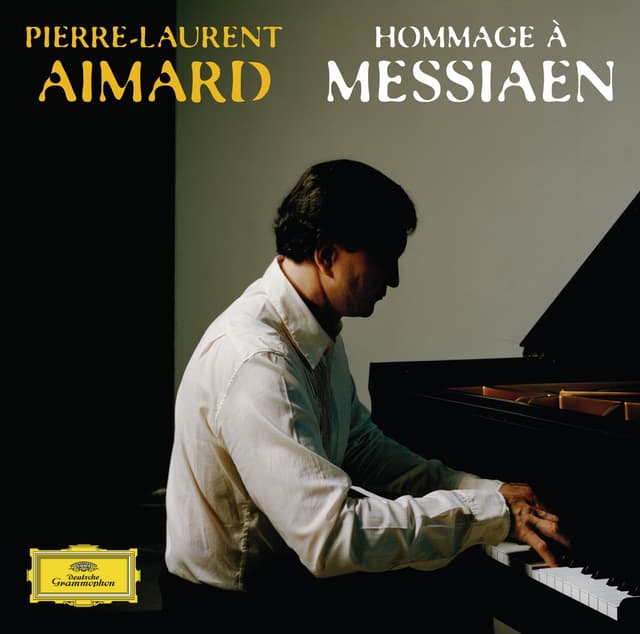 Album cover art for Hommage à Messiaen