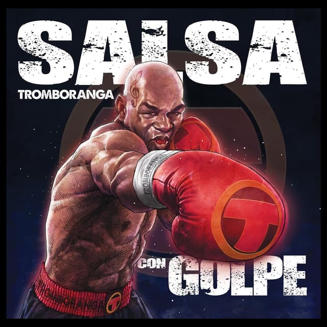 Album cover art for Salsa Con Golpe