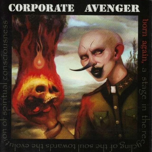 Album cover art for Born Again