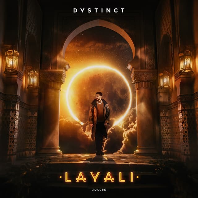 Album cover art for Layali