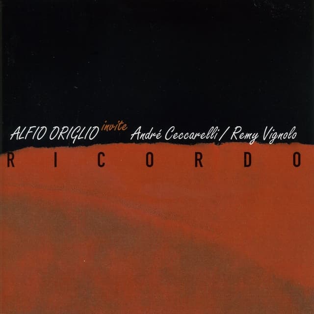 Album cover art for Ricordo