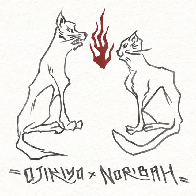 Album cover art for OJIKIYO × NORIBAH