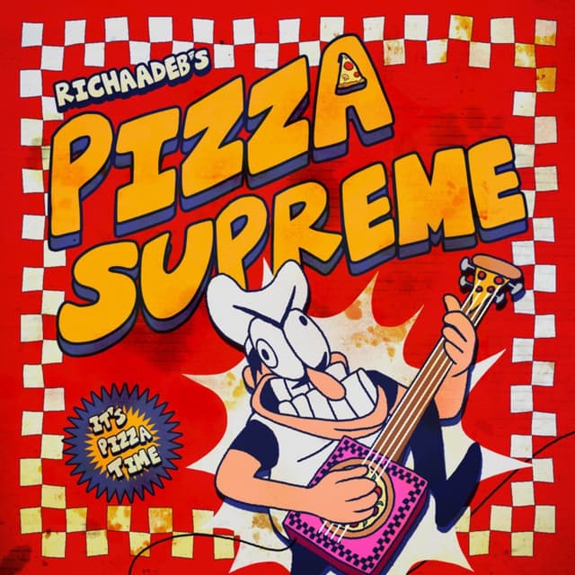 Album cover art for Pizza Supreme