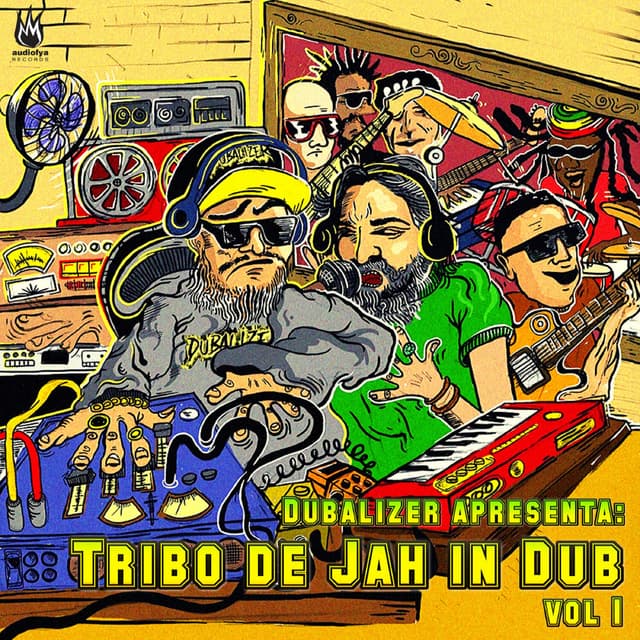 Album cover art for Dubalizer Apresenta: Tribo de Jah In Dub, Vol. 1