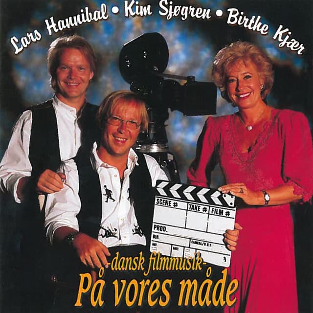Album cover art for Dansk Film Musik På Vores Måde