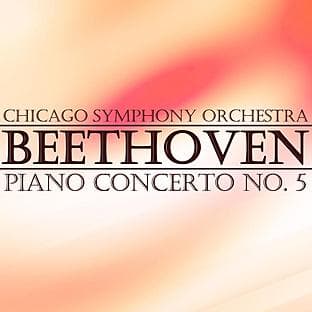 Album cover art for Beethoven Piano Concerto No 5