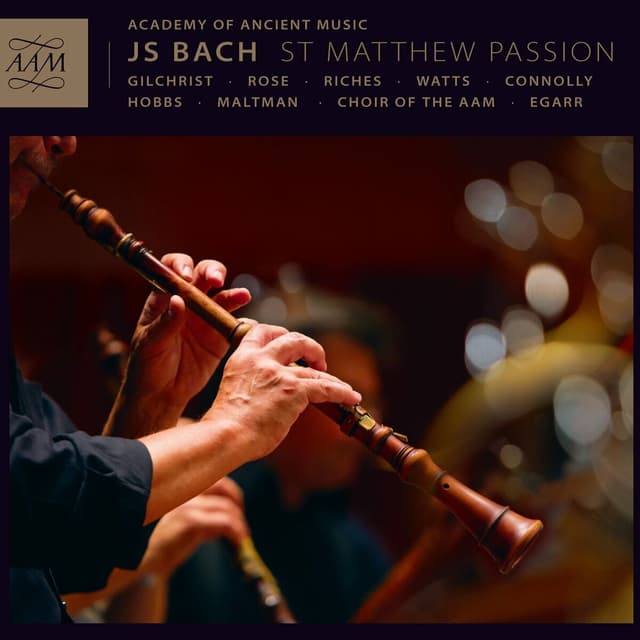Album cover art for Bach: St. Matthew Passion, BWV 244