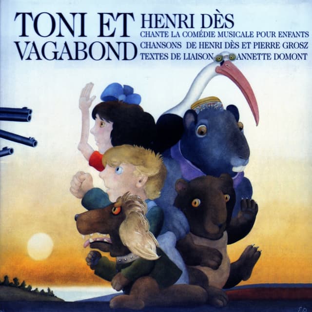 Album cover art for Toni et Vagabond