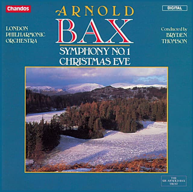 Album cover art for Symphony No. 1 / Christmas Eve