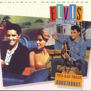 Album cover art for Elvis Double Features: Viva Las Vegas and Roustabout