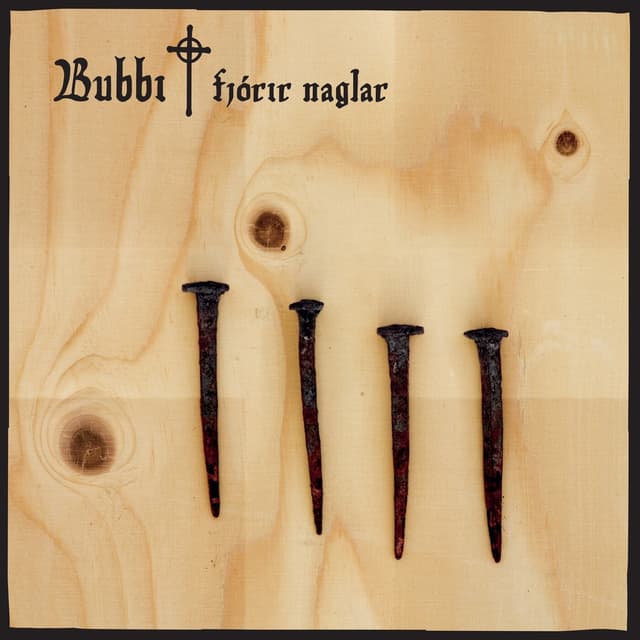 Album cover art for Fjórir naglar