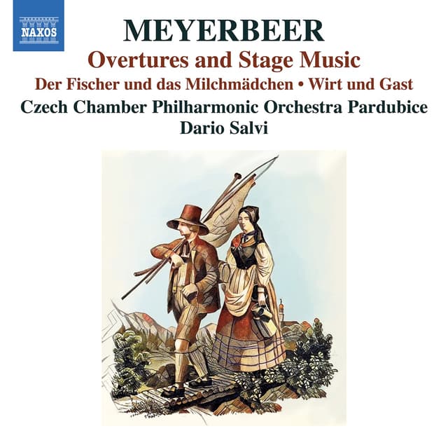 Album cover art for Overtures and Stage Music