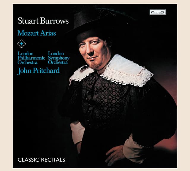 Album cover art for Mozart Arias
