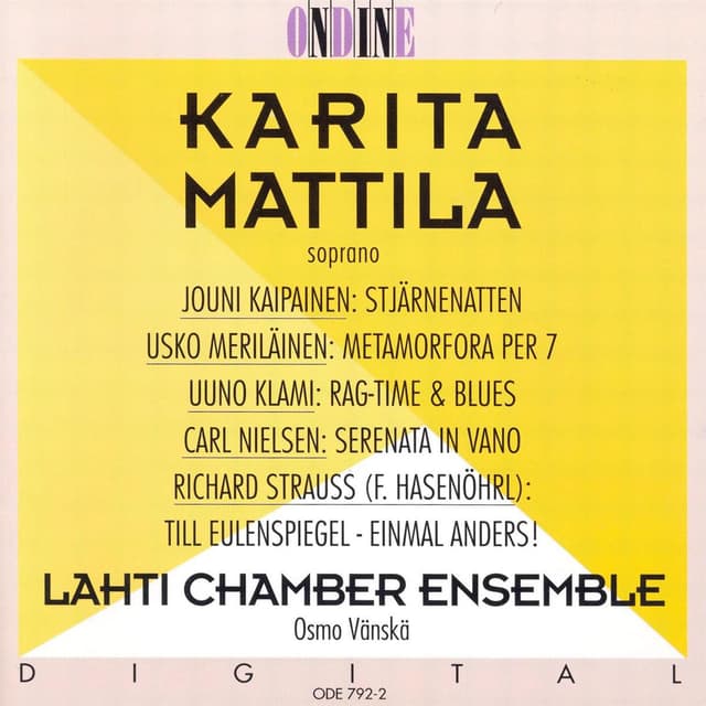 Album cover art for Karita Mattila