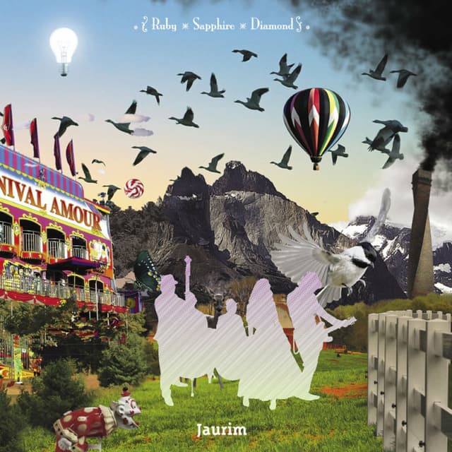 Album cover art for Ruby Sapphire Diamond