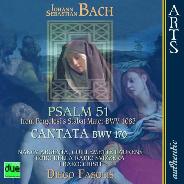 Album cover art for Bach: Psalm 51 - Cantata BWV 170