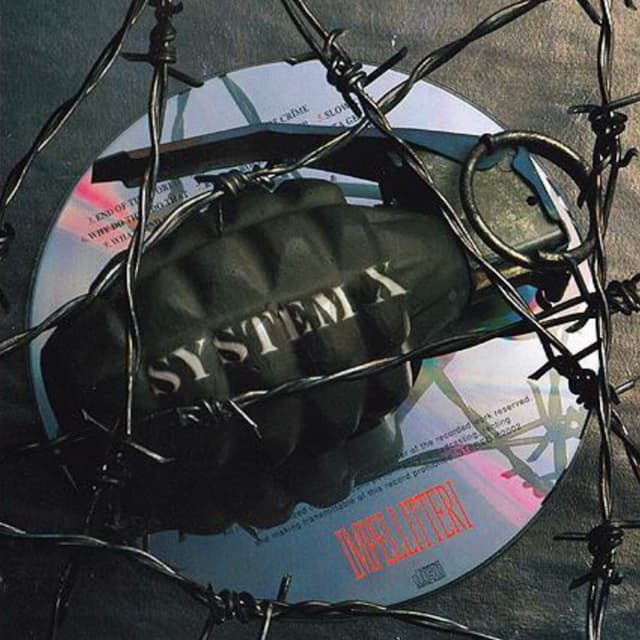 Album cover art for System X
