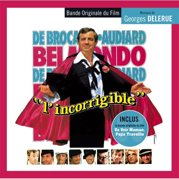 Album cover art for L'Incorrigible (B.O.F)