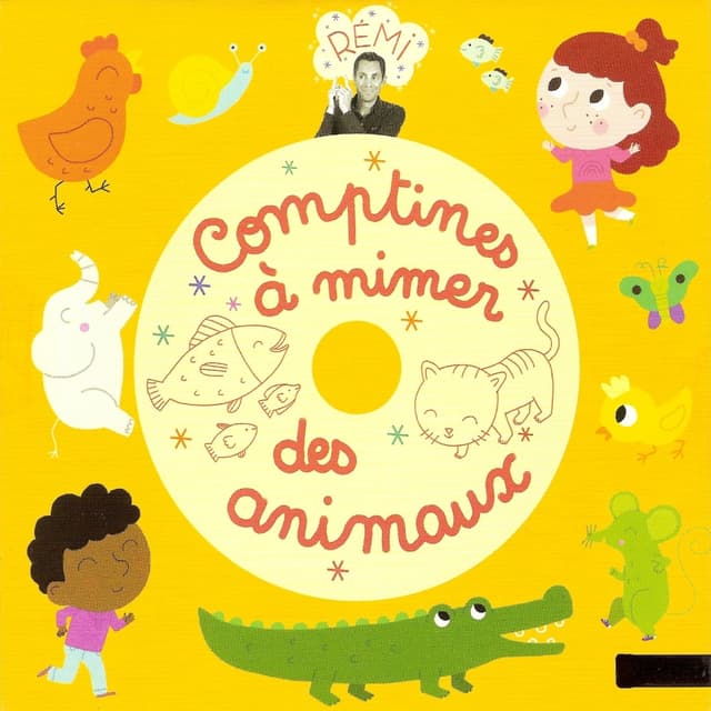 Album cover art for Comptines à Mimer Des Animaux