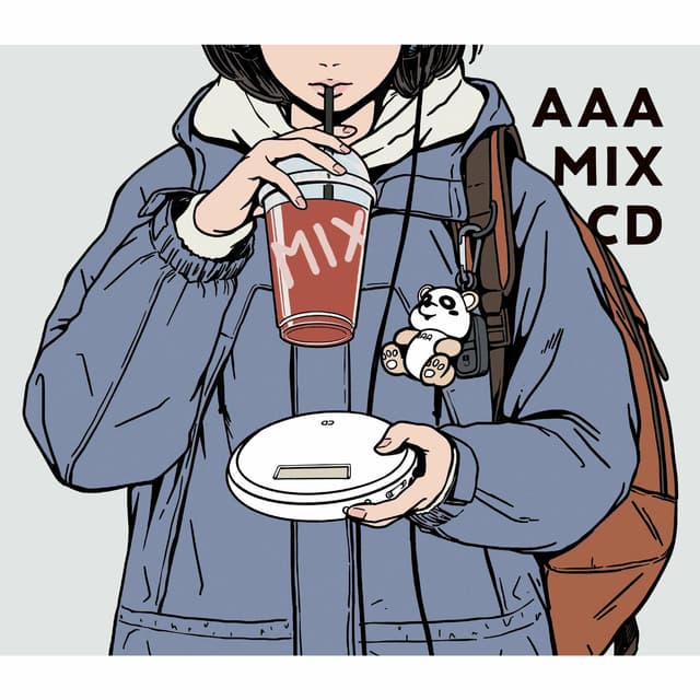 Album cover art for AAA MIX CD