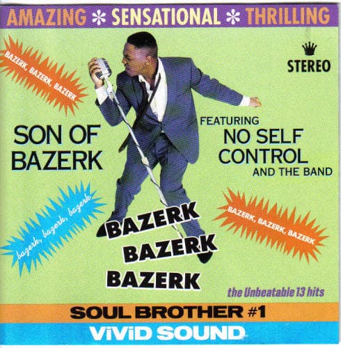 Album cover art for Bazerk Bazerk Bazerk