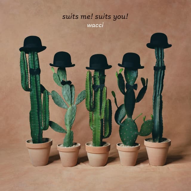 Album cover art for suits me! suits you!