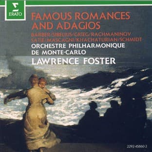 Album cover art for Famous romances and adagios