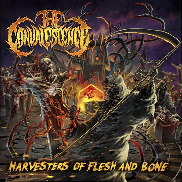 Album cover art for Harvesters of Flesh and Bone