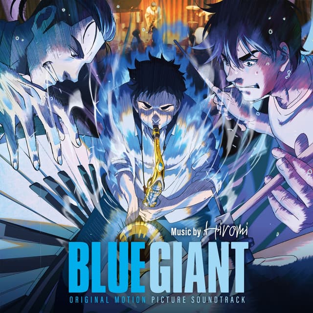 Album cover art for Blue Giant
