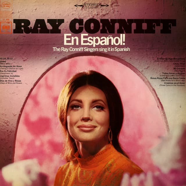 Album cover art for Ray Conniff En Espanol! The Ray Conniff Singers Sing It In Spanish