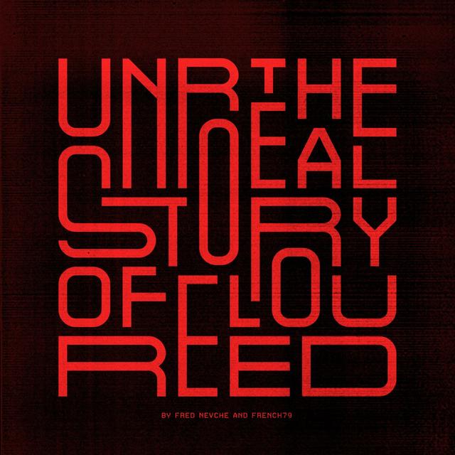 Album cover art for The Unreal Story of Lou Reed