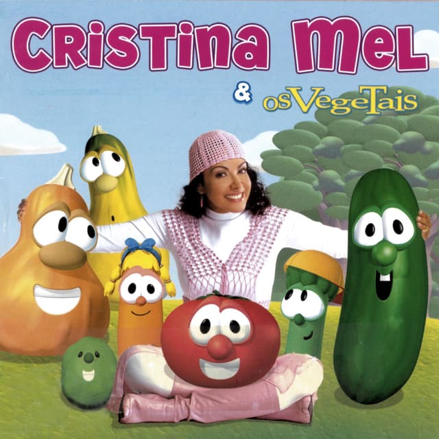 Album cover art for Cristina Mel e os Vegetais