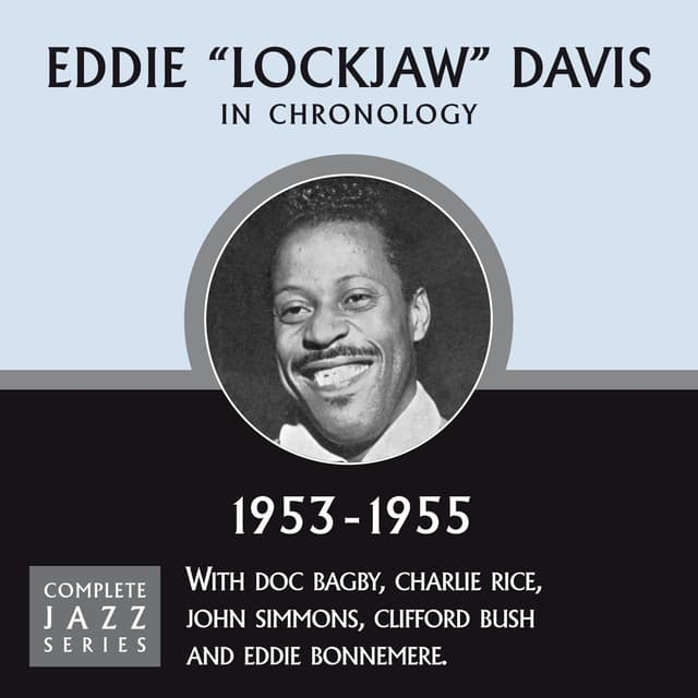 Album cover art for Complete Jazz Series 1953 - 1955