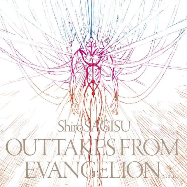 Album cover art for Shiro SAGISU outtakes from Evangelion
