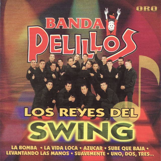 Album cover art for Los Reyes Del Swing