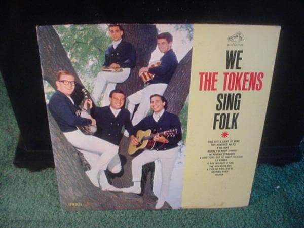 Album cover art for We The Tokens Sing Folk