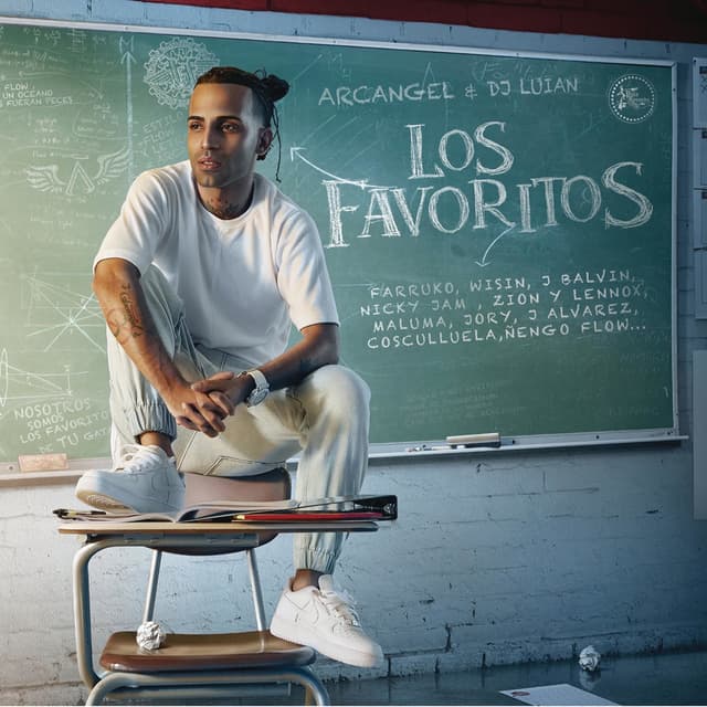 Album cover art for Los Favoritos