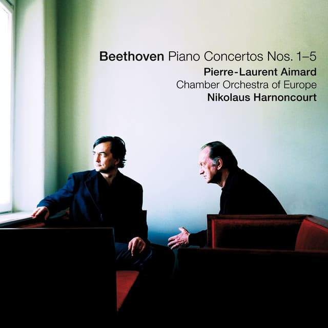 Album cover art for Beethoven : Piano Concertos N°1-5