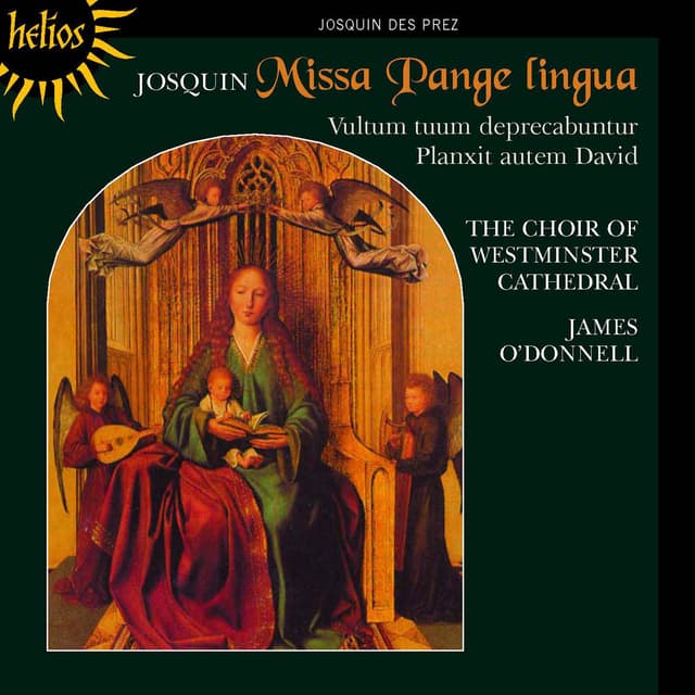 Album cover art for Des Prez : Missa Pange Lingua