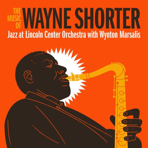 Album cover art for The Music of Wayne Shorter