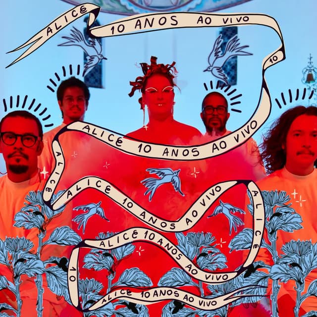 Album cover art for Alice 10 Anos
