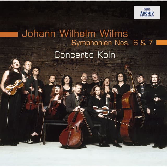 Album cover art for Wilms: Symphonies Nos. 6 & 7